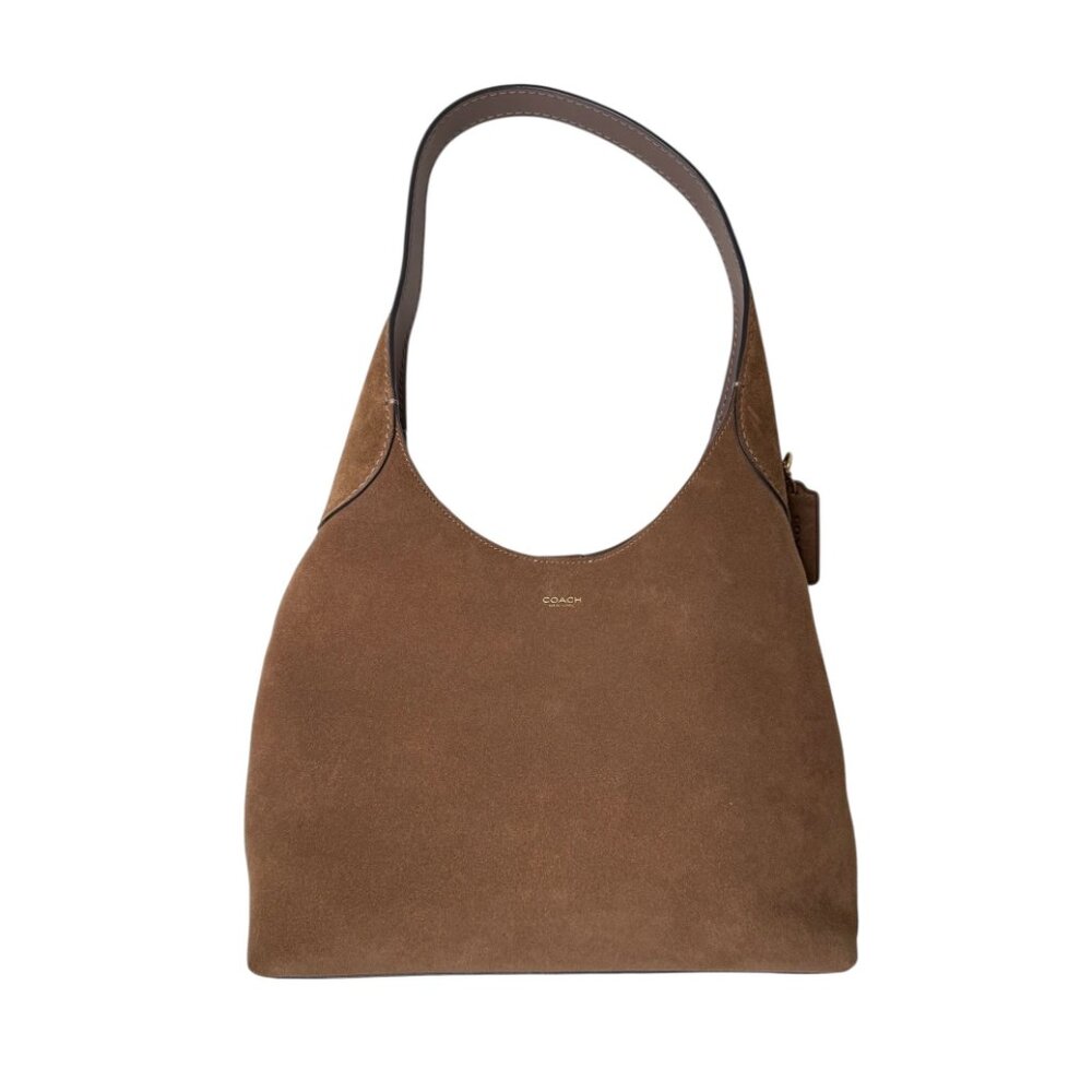 Coach Brooklyn Shoulder Bag 28 in Cedar - Picture 3 of 14